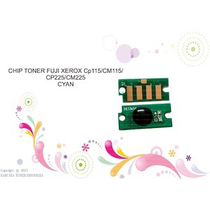 CHIP TONER FUJI XEROX Cp115/CM115/CP225/CM225 CYAN