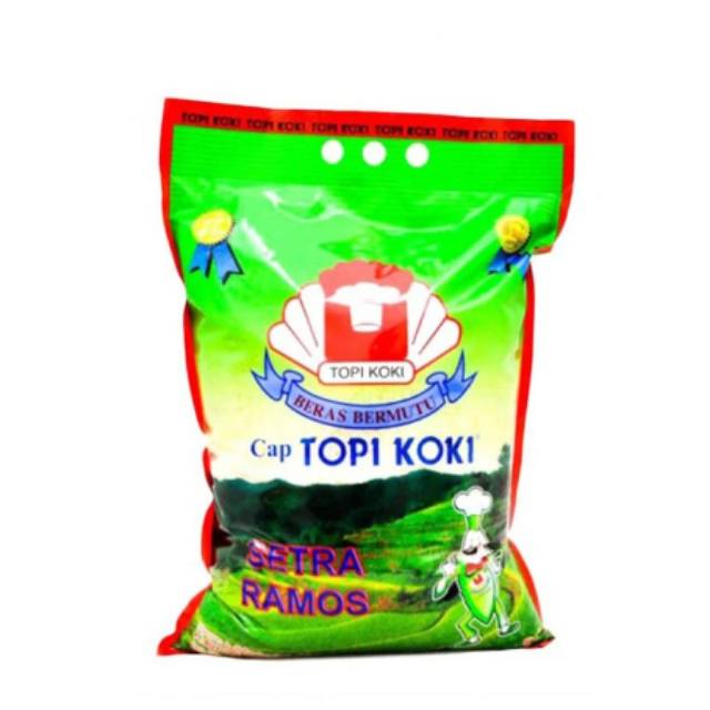 

Beras Setra Ramos Topi Koki