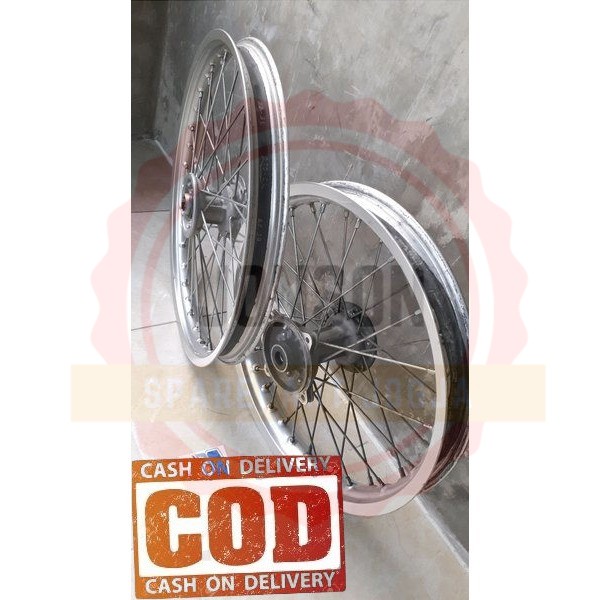 WHELSET VELGSET 18 21 KLX BF ORIGINAL COPOTAN MOTOR TAKASAGO EXCEL ASIA