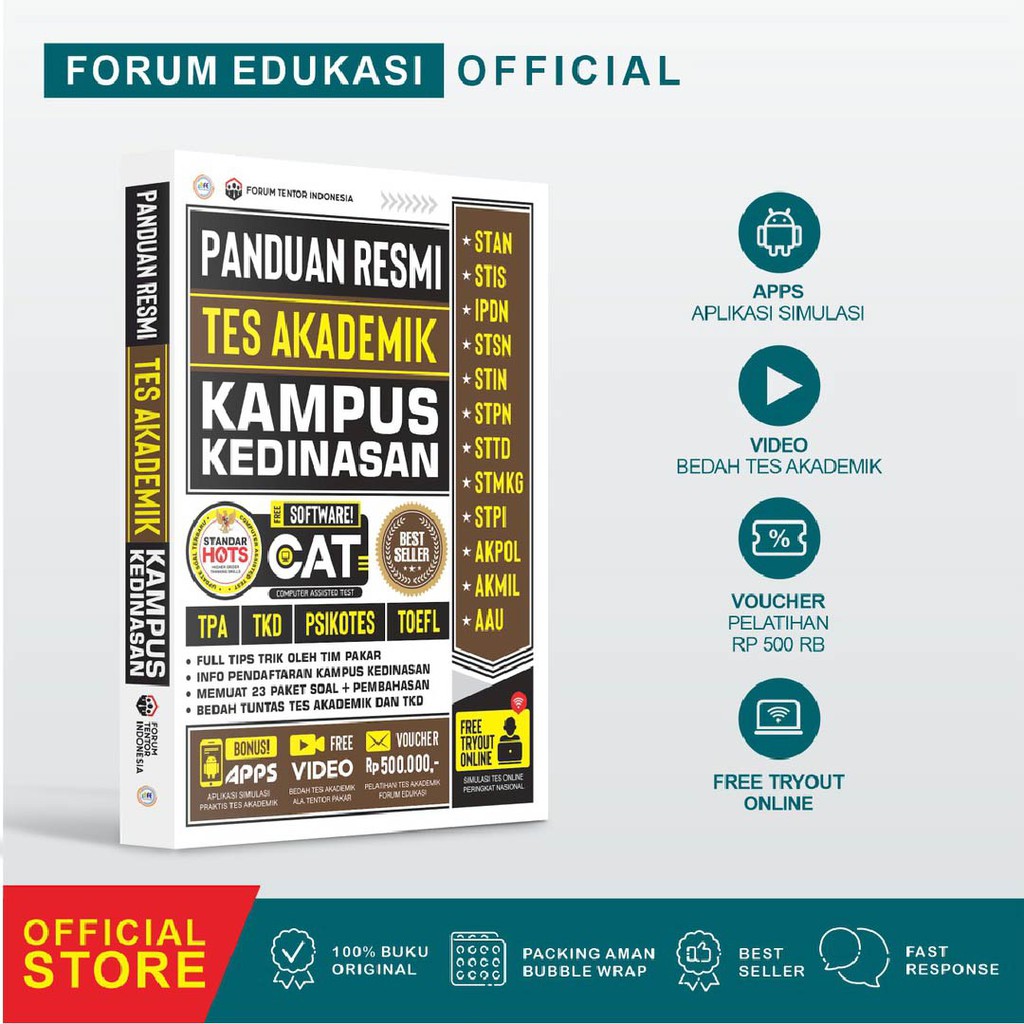 Panduan Resmi Tes Akademik Kampus Kedinasan Shopee Indonesia