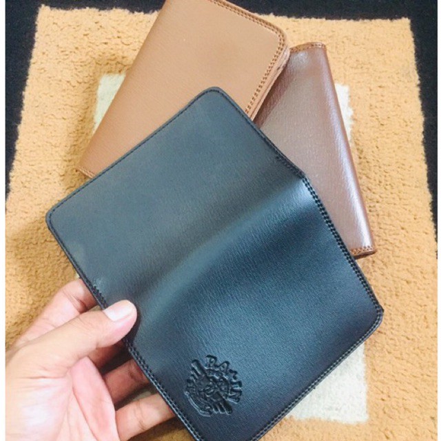 dompet pria lipat buku ukuran tanggung 3/4 bahan kulit sintetis lokal colombo #dompet #dompetpria