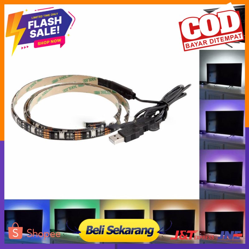 MALITAI Mood Light Led Strip 5050 RGB with USB Controller - SMD2835