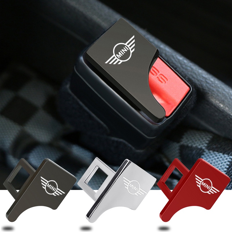 Klip Buckle Sabuk Pengaman Mobil Bahan Zinc Alloy Untuk BMW MIni