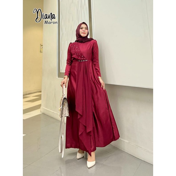 DIANA Gamis Mewah Pesta Muslimah