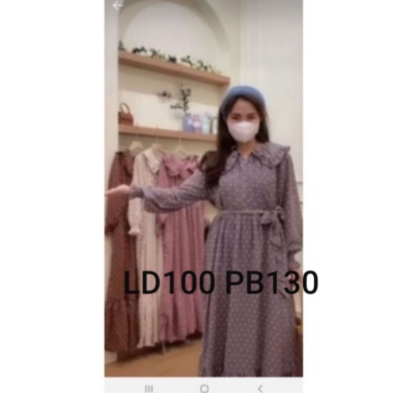 GAMIS KERAH KOREAN FURANO BY YUNA