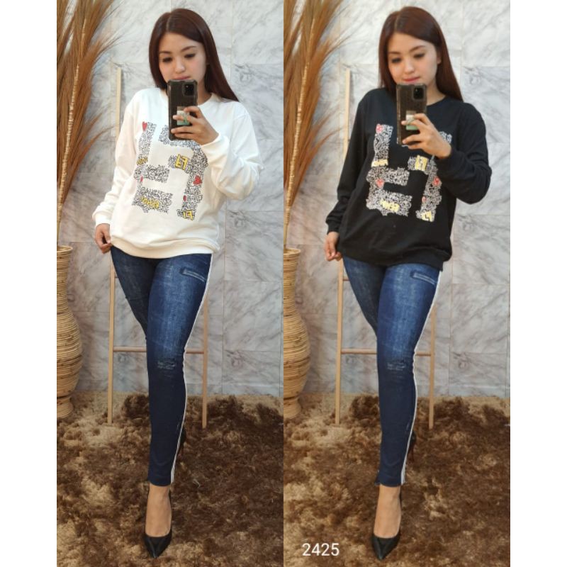 SWEATER FENDI PREMIUM READY STOCK