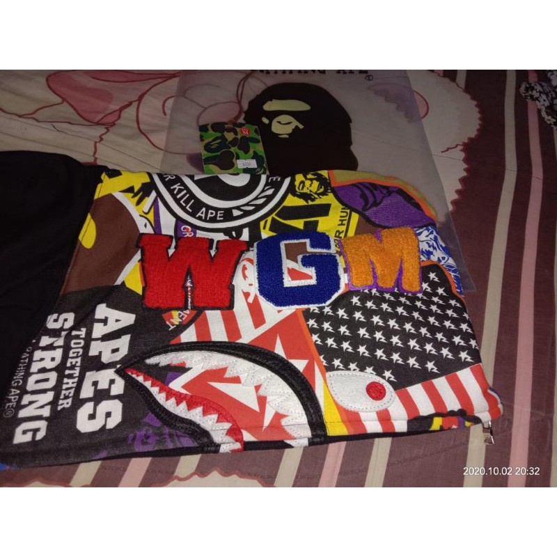 JAKET BAPE SHARK CORAK USA