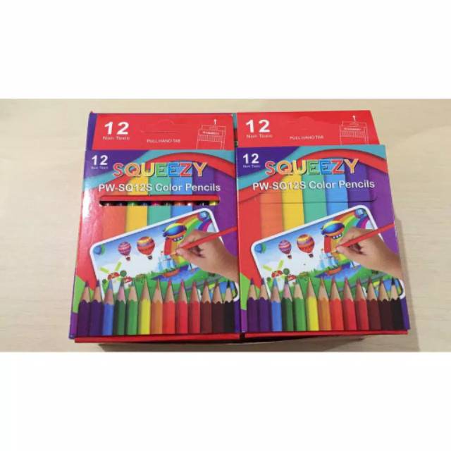 Pensil Warna JOYKO 12 Warna pendek