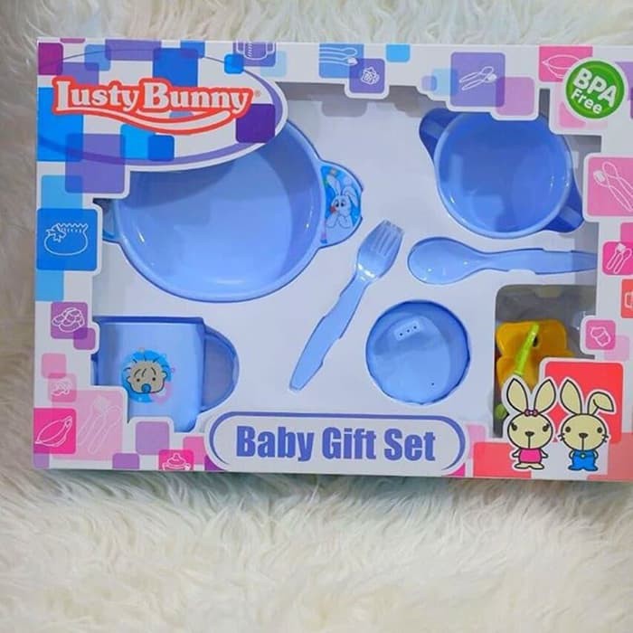 LUSTY BUNNY FEEDING SET KECIL MAINAN LB1828