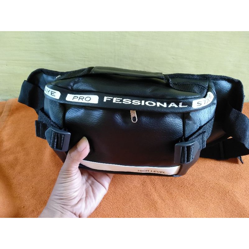 WAISTBAG PRIA KULIT PROFESIONAL