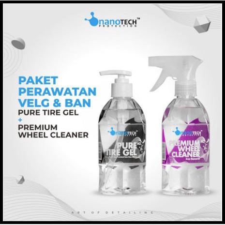 Paket Roda Kinclong Bersih Maksimal Nanotech Protection