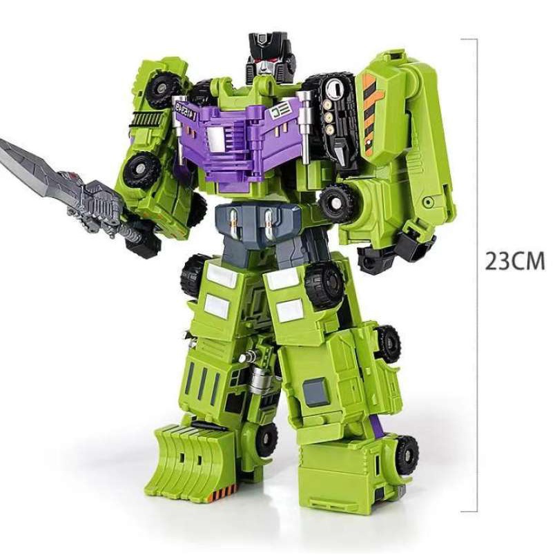 BMB Transformers Devastator Deformation YT-04 Task Pioneer Engineering Vehicle 5 in 1