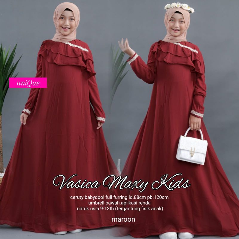 Vasica Maxy Kids Gamis Anak by Unique