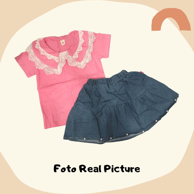 Setelan Anak Perempuan Claudia Import 1-4 Tahun Laurakidshop part 2