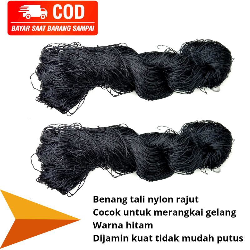 tali nylon rajut cocok untuk merakit merangkai gelang