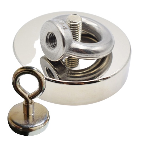 Magnet Neodymium Besar Bulat 48mm 50-100kg