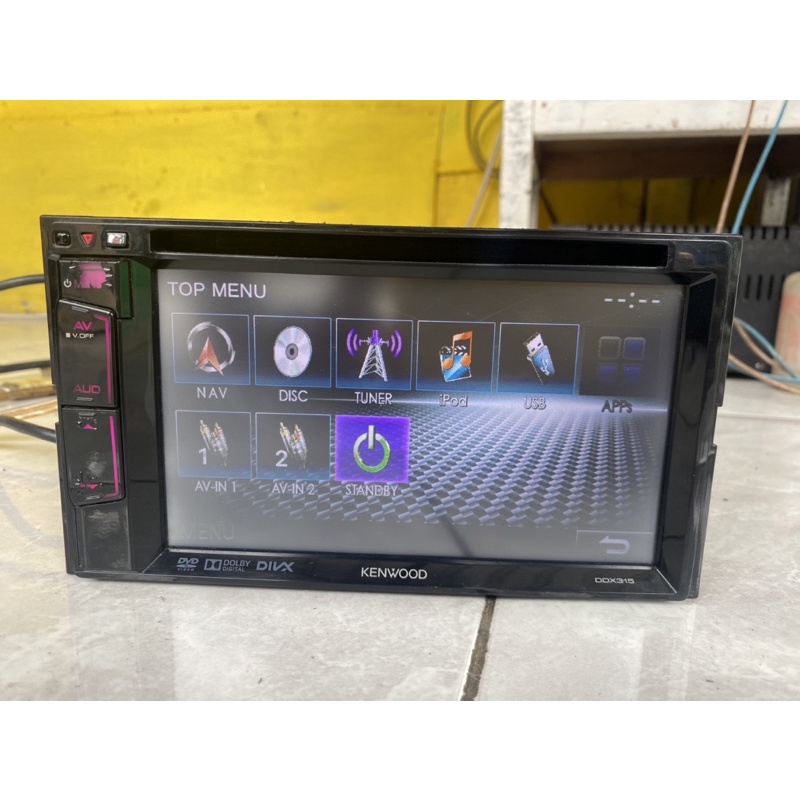 HEADUNIT KENWOOD DDX315