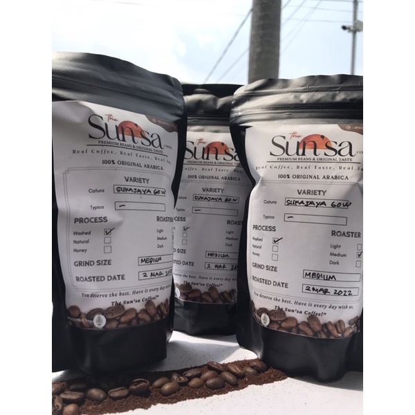 

SUNSA COFFE kopi arabika asli dan berkualitas.