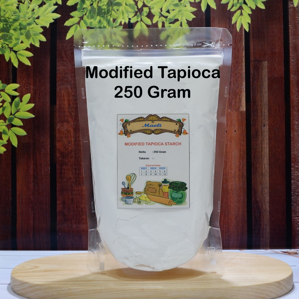 

Modified Tapioca Starch 250 Gram / Tepung Tapioka Modifikasi Thailand Banpong
