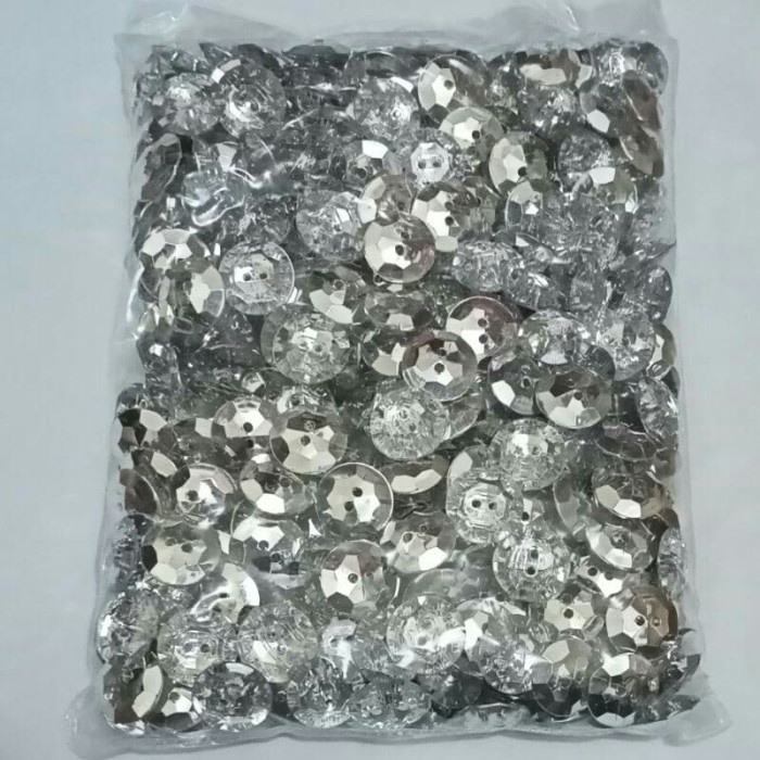 

DISKON- BISA COD 400 PCS Diameter 18 mm Kancing Kristal Bening Kancing Import
