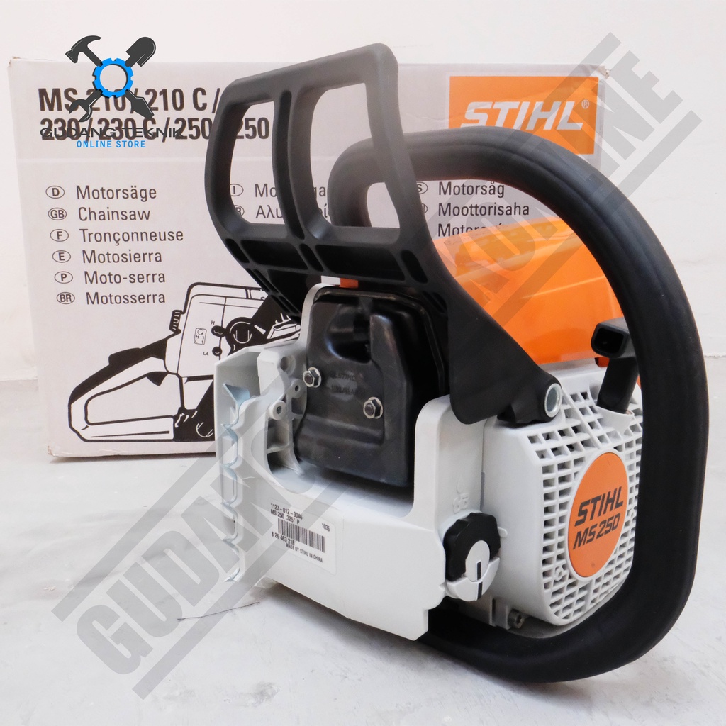 Chainsaw Mesin Gergaji Kayu Chainsaw Stihl MS 250 20inch Bar Gigi MS250