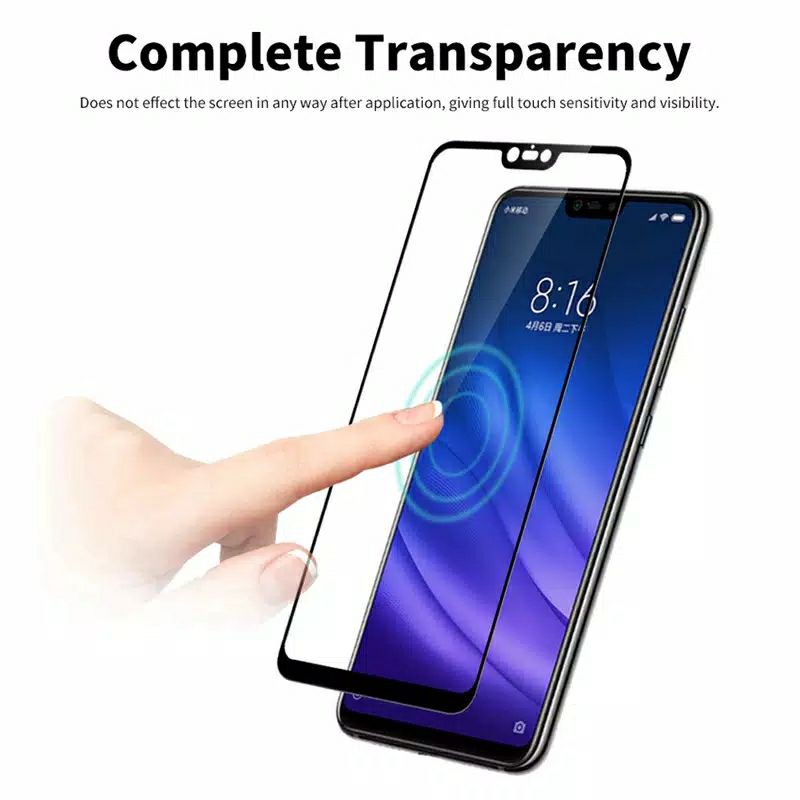 2in1 TEMPERED GLASS OPPO RENO 4F FULL COVER PLUS GARSKIN CARBON TRANPARAN SKIN