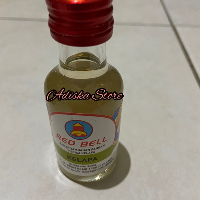 

Essence / perisa kelapa red bell 30ml