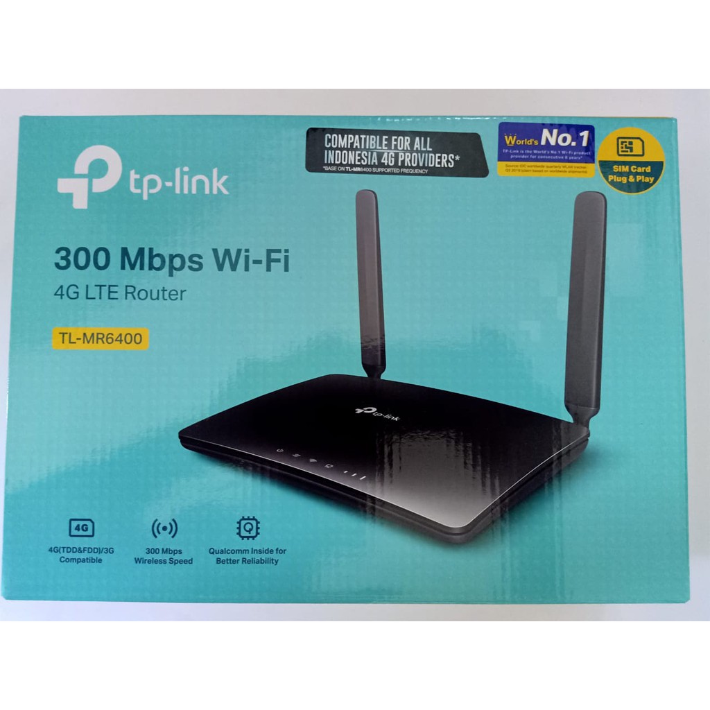 WIRELESS ROUTER 4G LTE TP LINK TL-MR6400