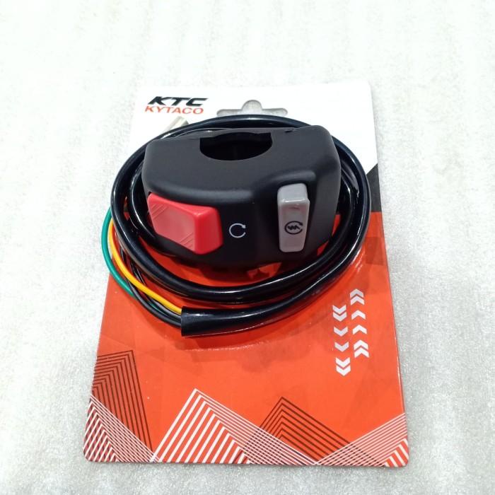 saklar ktc kanan stater + on off/ saklar stater kanan ktc kytaco so117