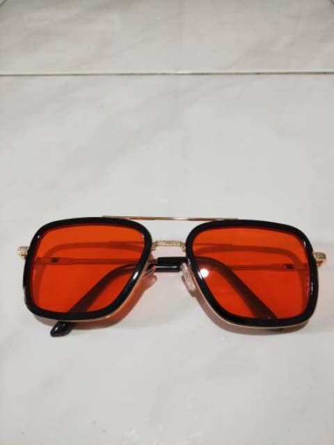 Kacamata Edith Tony stark iron man Anti Radiasi