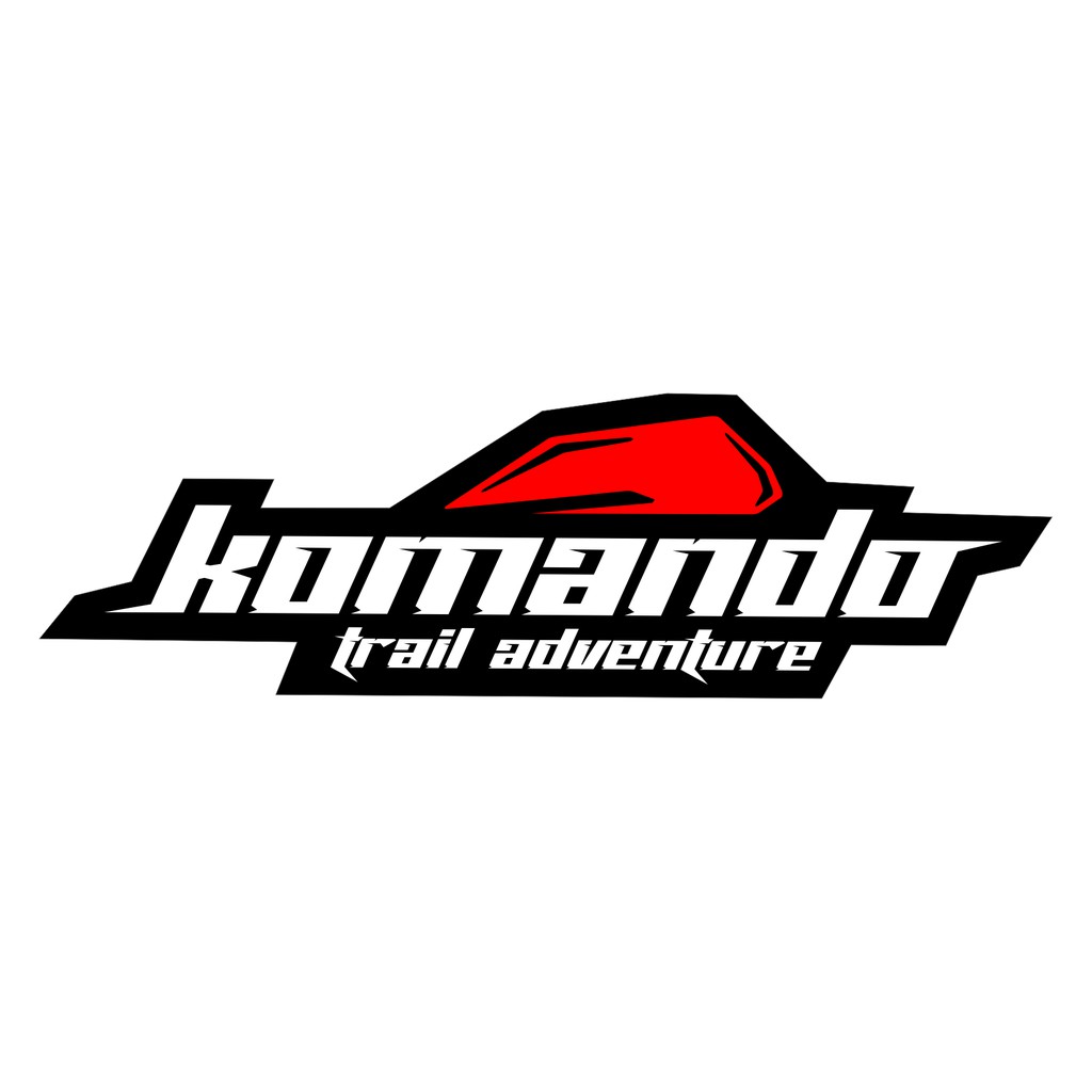 STICKER VINYL MOTOR MOBIL KOMANDO TRAIL ADVENTURE PREMIUM QUALITY