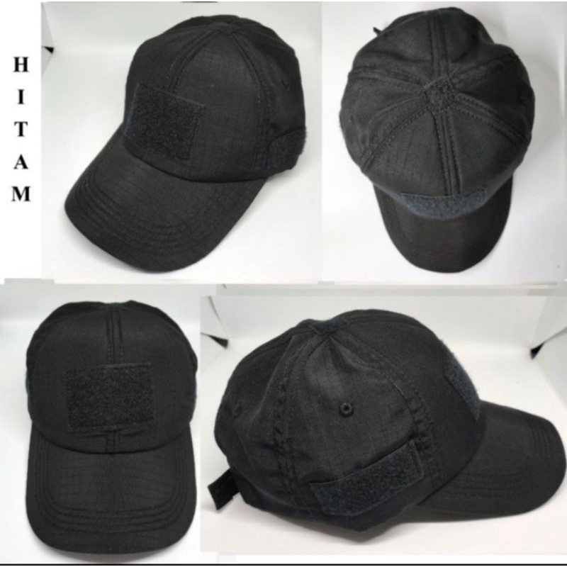 Topi Tactical / Topi Taktikal / Topi Militer / Topi komando / Topi TNI - Polos