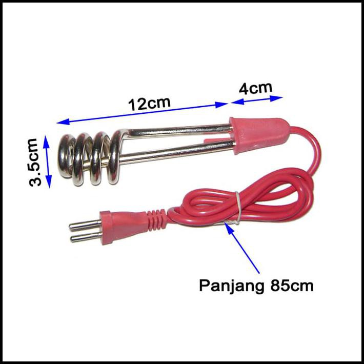 DISKON WATER HEATER/ELEMEN PEMANAS AIR LISTRIK 500W CEPAT PANAS