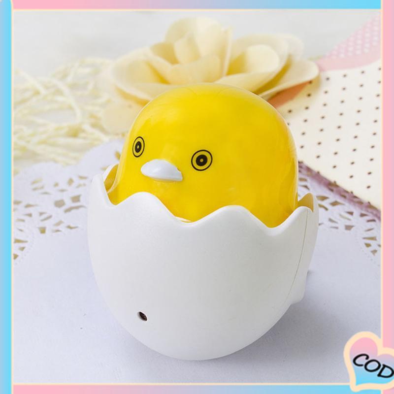 COD❤️Bebek Kuning Kecil Happy Bird Kontrol Cahaya Lampu Malam LED Manik-manik Hadiah Kreatif-A.one