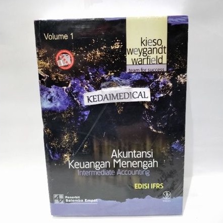 BUKU AKUNTANSI KEUANGAN MENENGAH JL.1 KIESO WEYGANDT TERMURAH