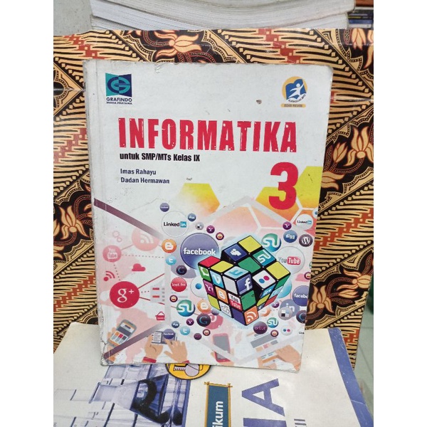 Jual buku informatika kelas 9 SMP grafindo Shopee Indonesia