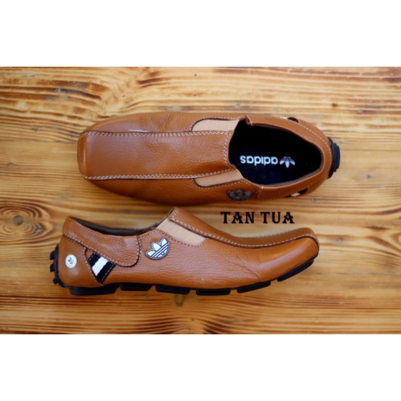 Sepatu Pria Slip On Casual Premium Kulit Asli
