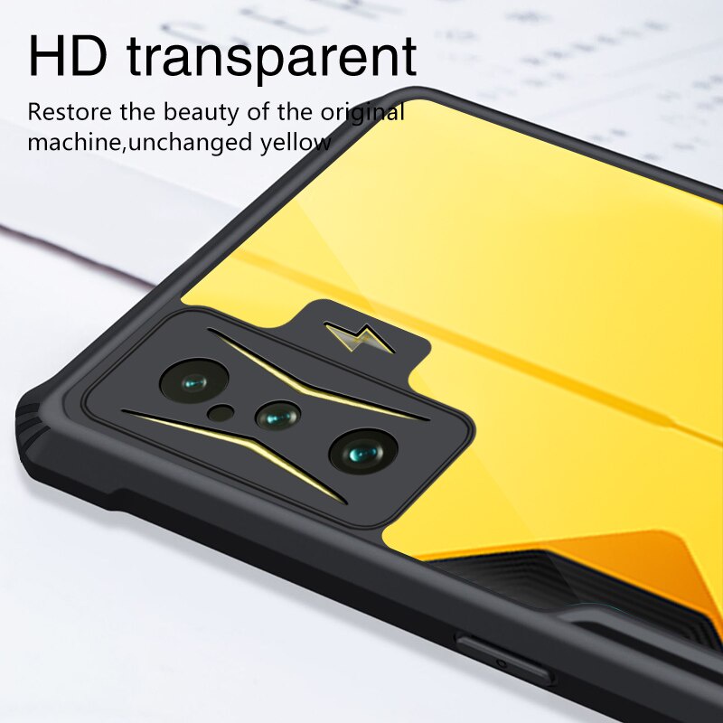 Case Xiaomi Poco F4 GT 2022 Armor Shield Shockproof Airbag Transparent Premium Softcase