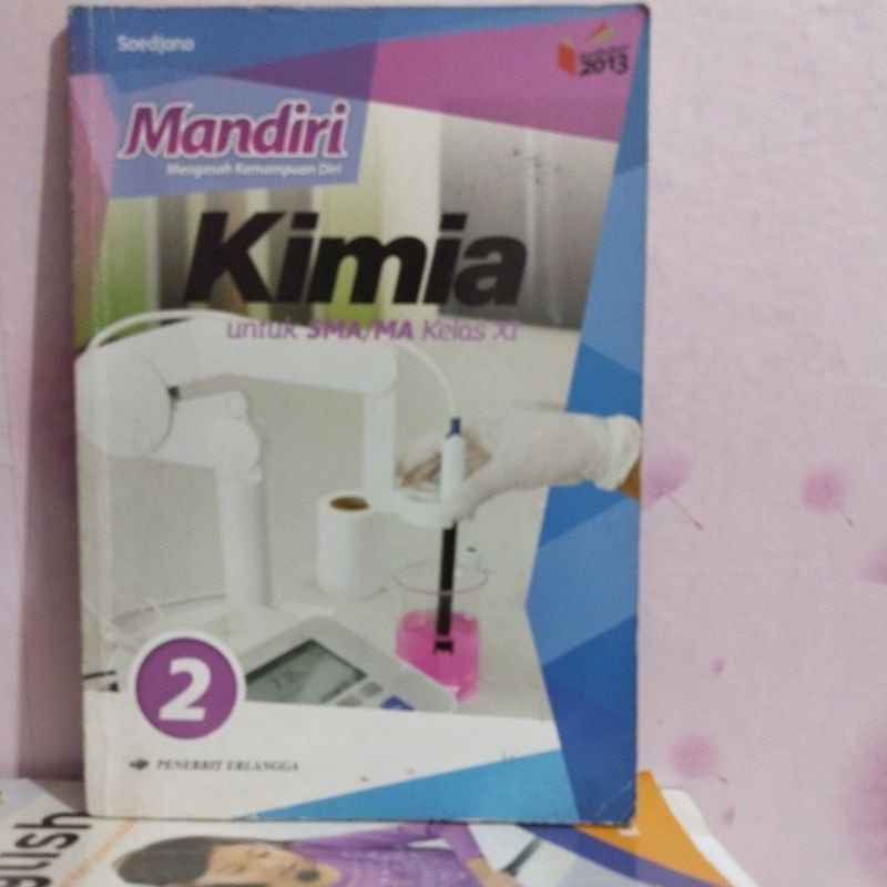 buku mandiri kimia kelas XI/11/2 sma Erlangga revisi