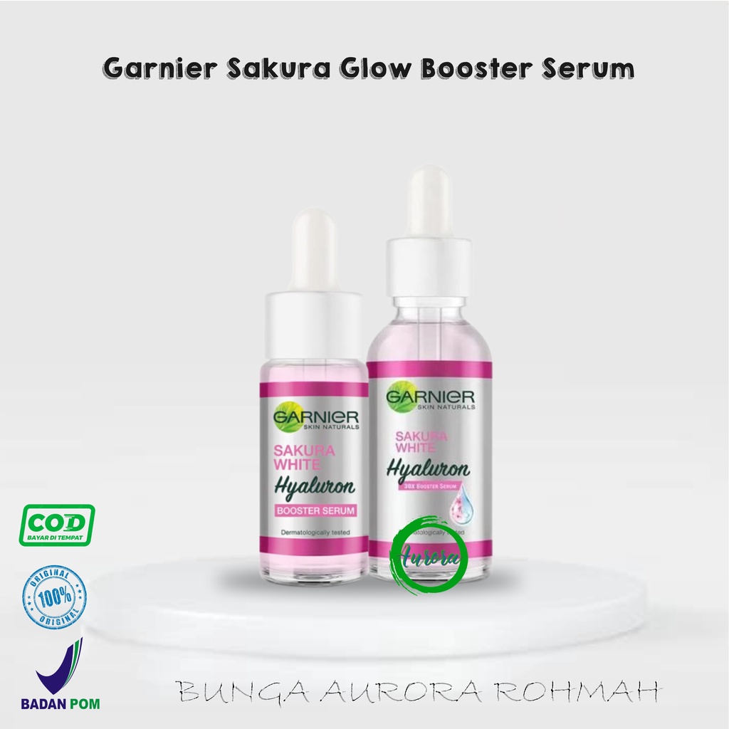 Garnier Sakura Glow Hyaluron Booster Serum - 30ml | Garnier Sakura Glow
