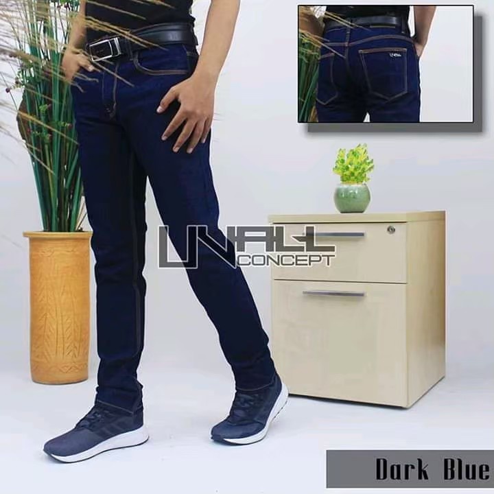 Sahabat Celana Panjang Jeans Slim Fit  UVALL Original