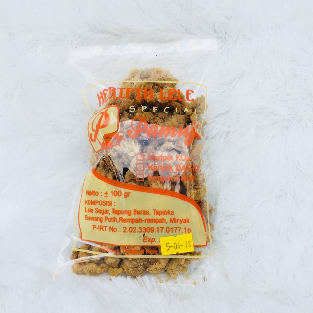 

Kripik Daging Ikan Lele Pamuji 100gr