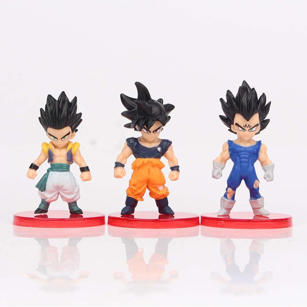 [Elegan] Dragon Ball Ultra Instinct 21pcs/lot Super Saiyan Dewa Frieza Vegeta Vegetto Son Goku