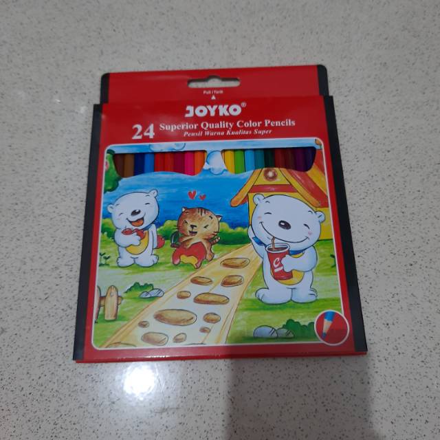 

Pensil Warna 24 Warna Joyko CP-24PB