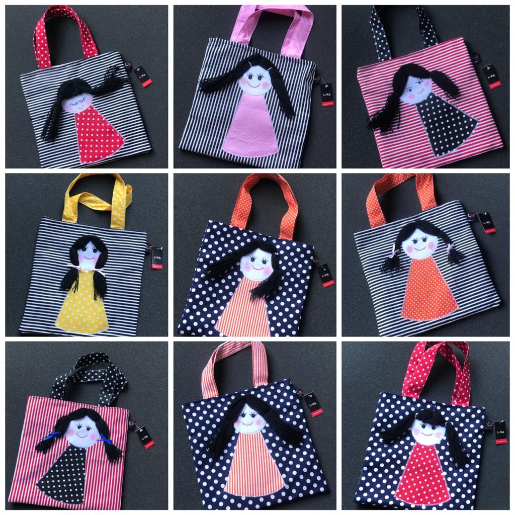 DOLL TOTEBAG / TOTE BAG LUCU / BONEKA / TAS ANAK PEREMPUAN / TAS ANAK DAN REMAJA / TAS BONEKA / TAS 