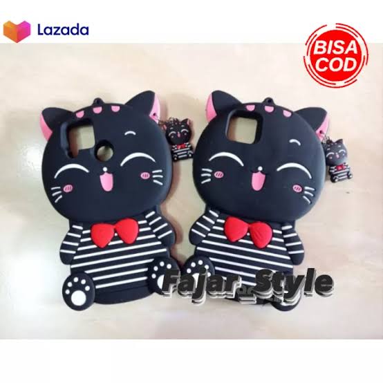 SOFT CASE KARAKTER KUCING HELLO KITTY 4D SAMSUNG A51