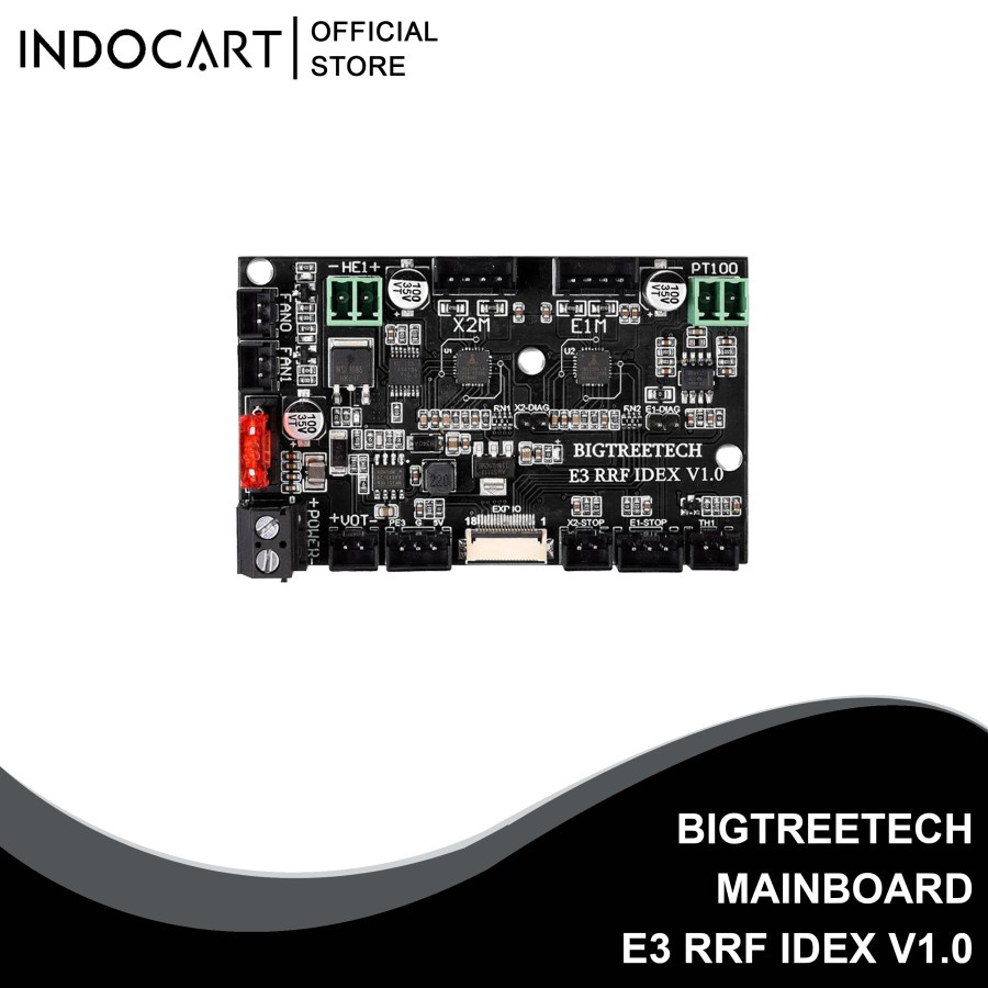 INDOCART Board 3D Printer Bigtreetech E3 RRF IDEX V1.0