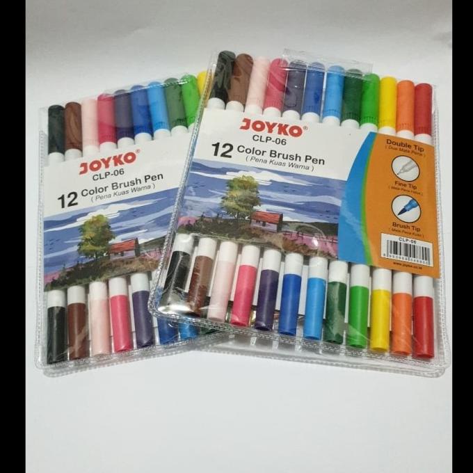 

[[COD]] Color Brush Pen Joyko CLP-06 PRODUK TERBATAS Kode 585