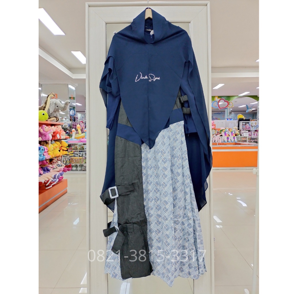 VIENDRA SYAR'I / KHANZA SET BY VIENDRA SYAR'I / SET CANTIK / GAMIS PREMIUM / GAMIS BRANDED