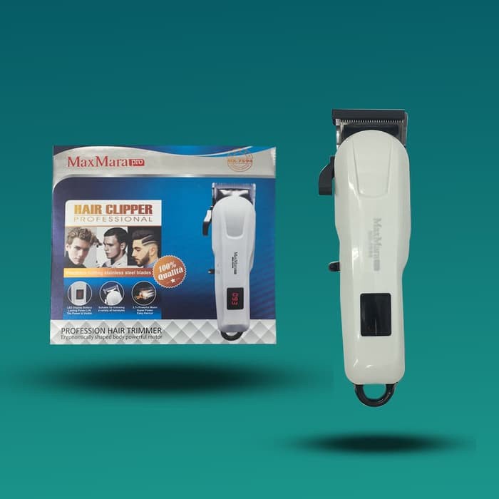 Alat Cukur Rambut Elektrik Maxmara Mx-7594 / Mesin Cukur Rambut 1 Set